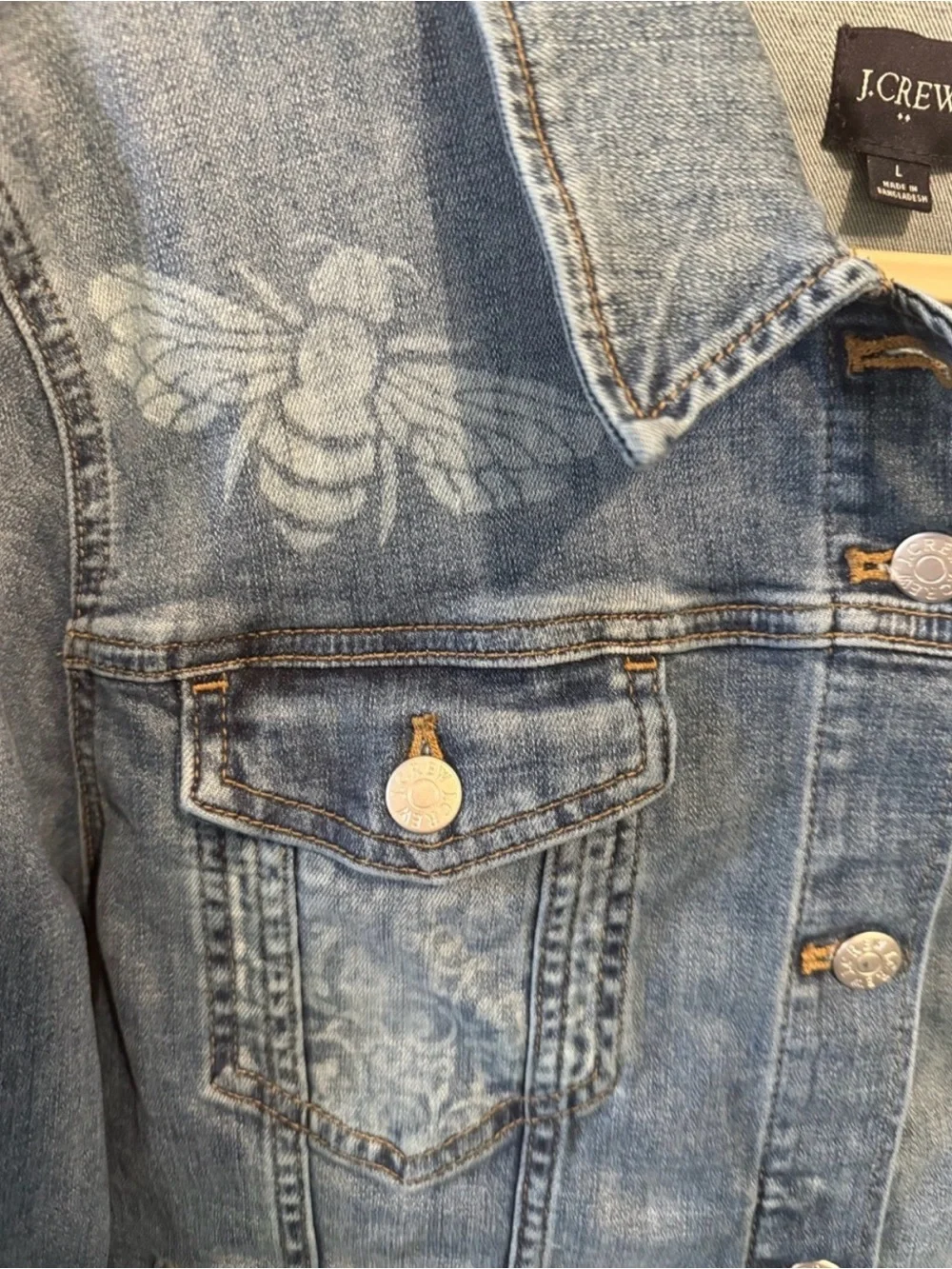 J. Crew light wash
